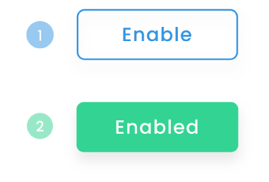 Quickly enable new channels in Emitto with one click