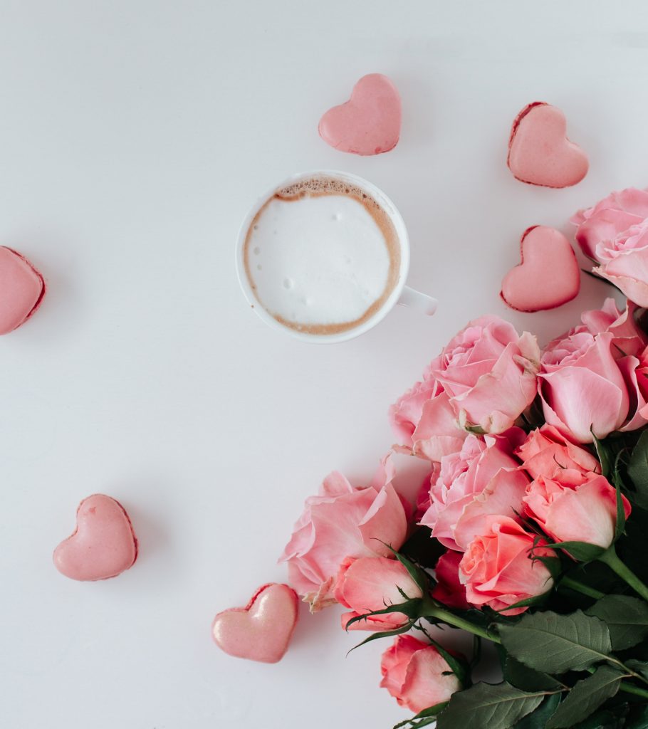 Roses and coffee