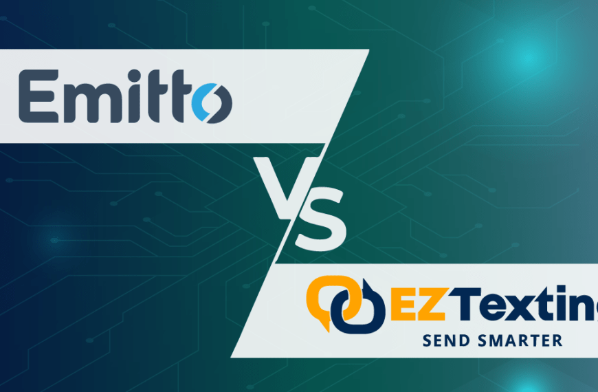 eztexting vs emitto features pricing & benefits overview
