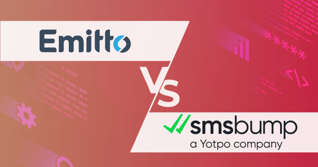 smsbump vs emitto features pricing & benefits overview