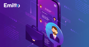 isometric illustration showing phone and messages